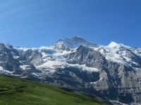 114 Ausflug zum Jungfraujoch - Jungfrau und Silberhorn