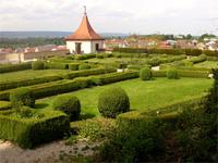 Der Renaissancegarten im Schloß Neufra