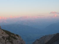 268  Auf dem   Pilatus - Abendstimmung