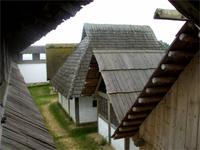 Bebauung auf der keltischen Heuneburg