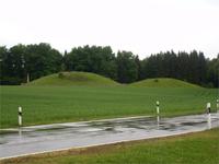 Keltische Grabhügel unterhalb der Heuneburg