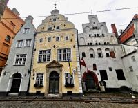 Die Drei Brüder Häuser in Riga