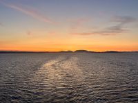 Letzter Sonnenuntergang auf dem XSchiff