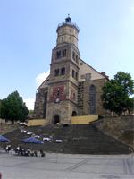 Die Stadtkirche in Schwäbisch Hall