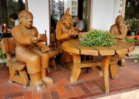 Hexenrestaurant im Gauja Nationalpark