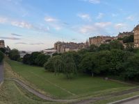 9. Reisetag – Abendspaziergang durch Edinburgh – Blick auf die Altstadt