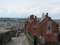  auf der Stadtmauer von Derry