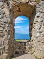 Brahehus mit Blick auf den Vätternsee