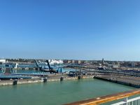 Blick zurück nach Trelleborg