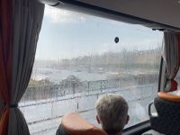 Wir sitzen im Trockenen!