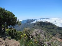 Ausblicke auf dem Weg zu Pico Ruivo