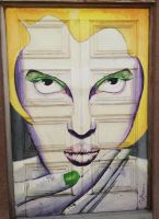 Santa-Maria-Straße in Funchal und die bemalten Türen