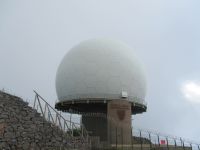 Die Kuppel des Observatoriums an Pico Arieiro