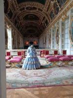 Schloss Fontainebleau - Schlosskapelle, Blick vom königlichen Balkon in die Kapelle