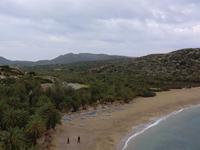 Palmenstrand von Vai