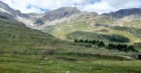 Fahrt mit dem Bernina-Express