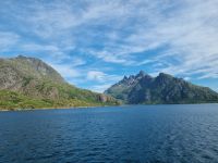 Schifffahrt von Svolvær zum Trollfjord...