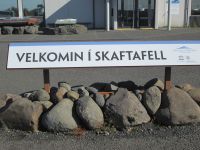 Eingang zum Nationalparkcenter Skaftafell