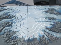 Relief des Vatnajökull Gletschergebietes