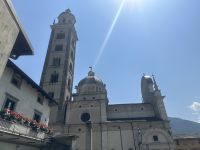Den Dom in Tirano besuchen wir nach der Mittagspause 
