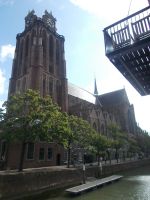 DSCN7516.JPG  Wasserstraße in Dordrecht