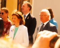 König Carl XVI. Gustav und Königin Silvia