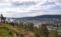 Norraberget - Blick über Sundsvall