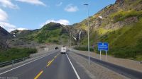 E69 nach Süden in Richtung Alta - neuer Tunnel - Premiere!