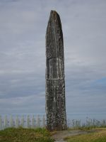 Bud - Säule zur Erinnerung an den Vereinigungsversuch gegen Dänemark im Jahre 1553