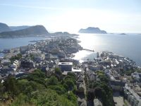Alesund vom Hausberg Aksla...
