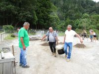 Unser Essen ist fertig