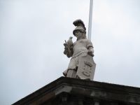 Wahrzeichen des Rathauses von Angra