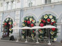 Litauen - Vilnius - Dekoration des Hotels