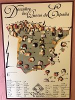 Käse über Käse in Spanien