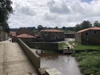 Füsse kühlen und Pause vor dem letzten Anstieg