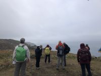 Eberhardt Gruppe auf dem Southwest Coastpath in Cornwall