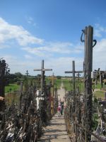 Berg der Kreuze in der Nähe der Stadt Šiauliau