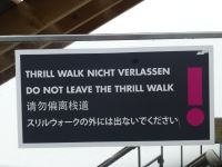 Wo sollte man auch anders hingehen als auf dem Weg zu bleiben?