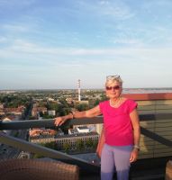 Klaipeda auf dem Dach - mit Blick auf die Stadt und Ostsee