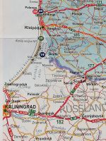 Die Kurische Nehrung vom Bus von Klaipeda bis Kaliningrad