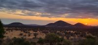480 Abendstimmung mit Blick auf Kilimandscharo