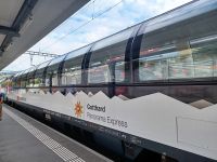 Fahrt mit dem Gotthard-Express