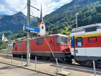 Am Bahnhof Flüelen
