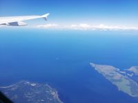 Flug über die Inselm in der Ostsee