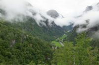 Blick von Hotel Stalheim