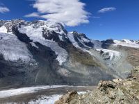 Auch hier zeihen sich die Gletscher immer weiter zurück.