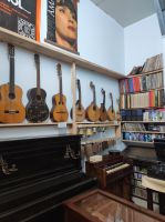 Alter Musikladen nachgestellt im Musuem