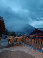 Gewitterwolken über Chatel