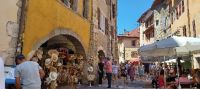 Arkaden in der Altstadt Annecy