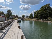 Schleusensystem des Götakanals bei der Ortschaft Berg